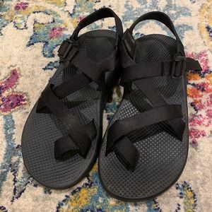 Size 9 black Chacos great condition!